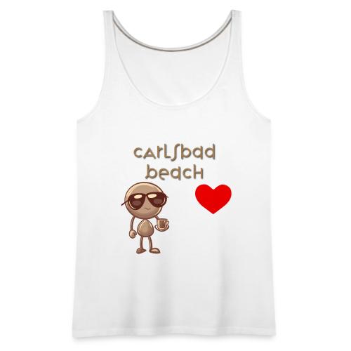 Smoon City_Carlsbad Beach - Women's Premium Tank Top