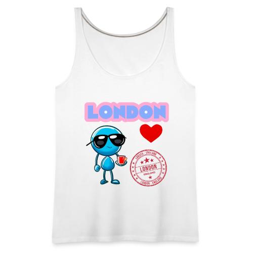 Smoon City_London - Women's Premium Tank Top