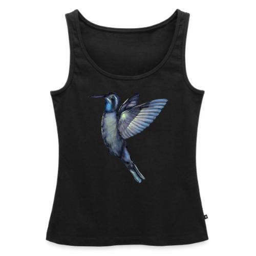 Hummingbird in flight - Women's Premium Tank Top