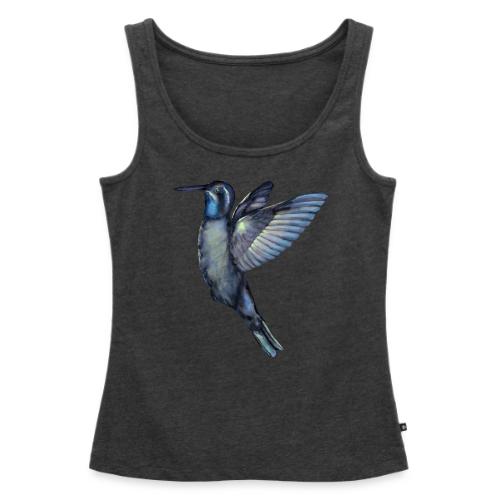Hummingbird in flight - Women's Premium Tank Top