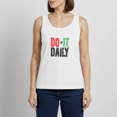 Do It Daily | Vintage - Women's Premium Tank Top
