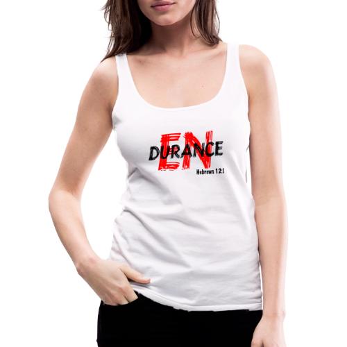 Run with Endurance - Women's Premium Tank Top