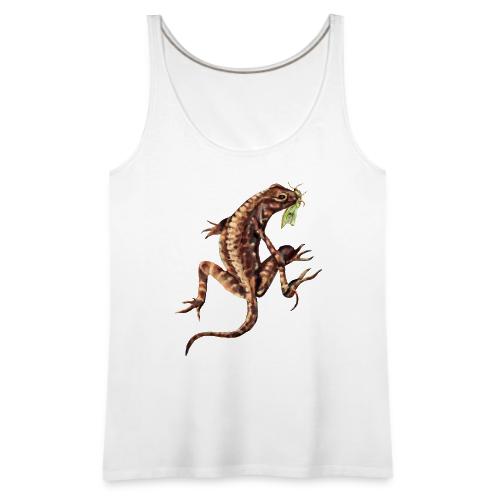Lizard and bug - Women's Premium Tank Top