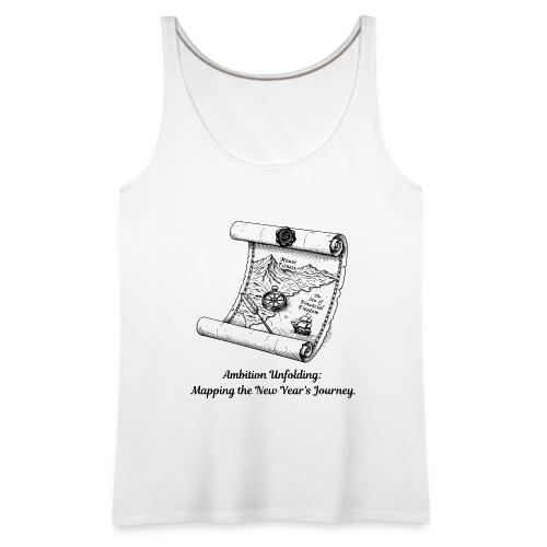 Unfolding Map of Ambition T-Shirt - Women's Premium Tank Top