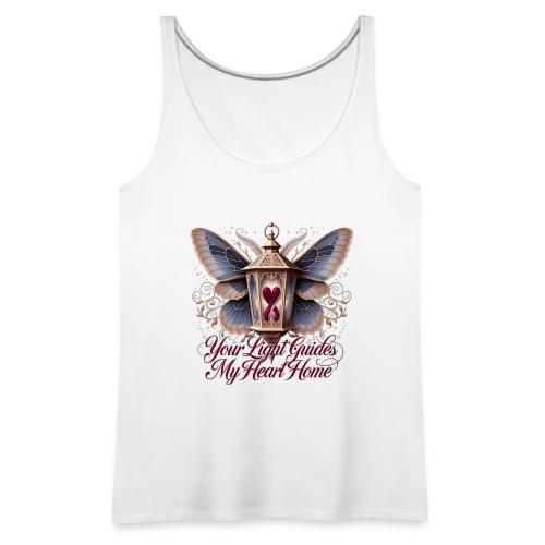 Your Light Guides My Heart HomeGifts T-Shirt - Women's Premium Tank Top