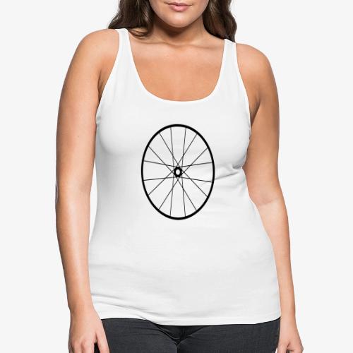 Bicycle Wheel - Women's Premium Tank Top