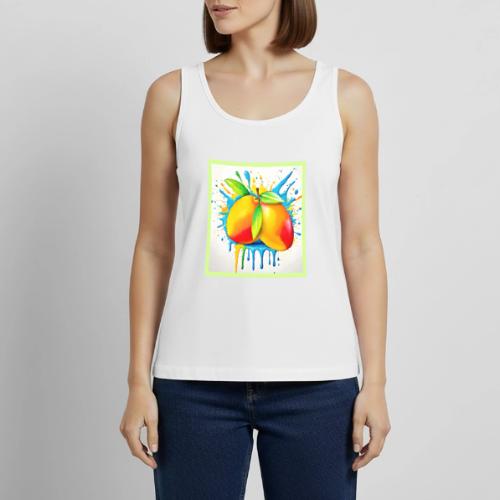 Mango Splash of Color - Women's Premium Tank Top