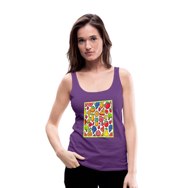 Vibrant Fruit Pattern