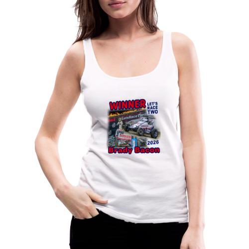 Brady Bacon #LetsRaceTwo Winner - Women's Premium Tank Top