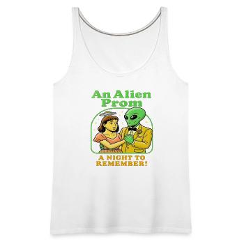 Alien Prom Night - Women's Premium Tank Top - white - Front - AI Model Female 180 light (180cm)