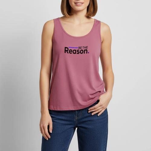 Be The Reason (black font) - Women's Premium Tank Top