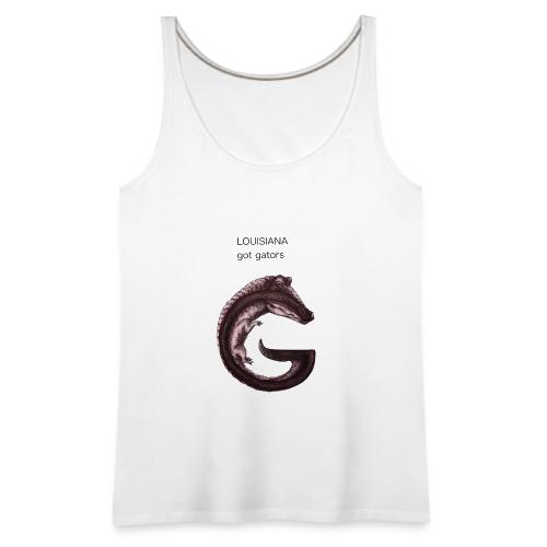 Louisiana gator - Women's Premium Tank Top