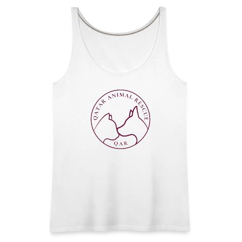 Merch with Maroon Logo - Women's Premium Tank Top