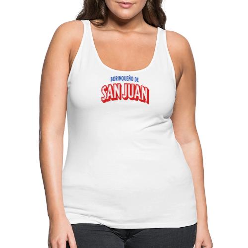 Borinqueno de San Juan - Women's Premium Tank Top