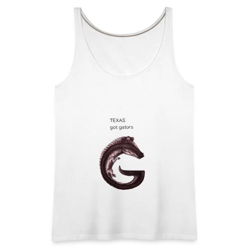 Texas gator - Women's Premium Tank Top