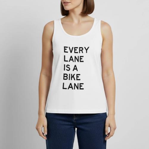 Every Lane is a Bike Lane - Women's Premium Tank Top