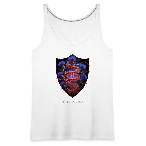 Women’s Day Crimson Thread Matriarch T Shirt, Gift - Women's Premium Tank Top