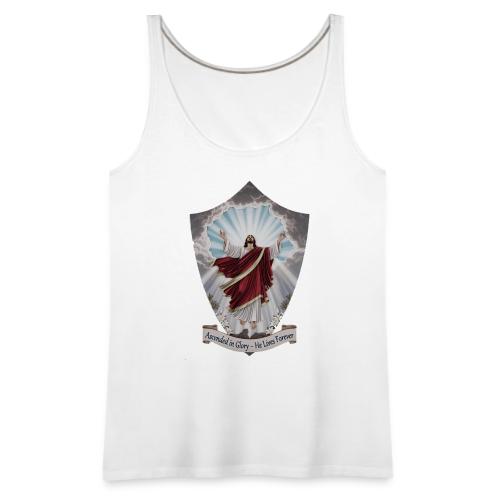 Easter Ascended in Glory T Shirt,Resurrection Gift - Women's Premium Tank Top