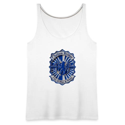Chelsea Blue Bridge T Shirt, Soccer Fan Gift - Women's Premium Tank Top