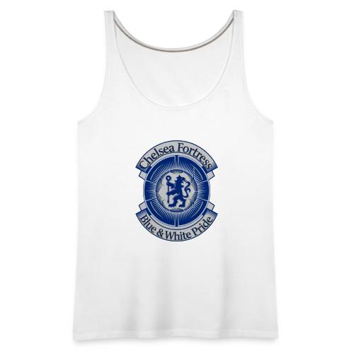 Chelsea Fortress T Shirt, Soccer City Pride Gift - Women's Premium Tank Top