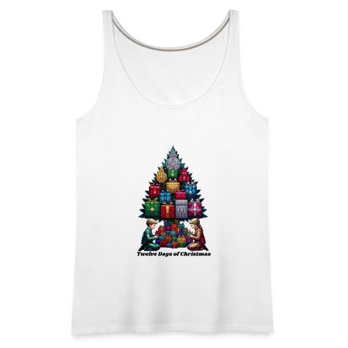 Twelve Days of Gifts T-Shirt - Women's Premium Tank Top