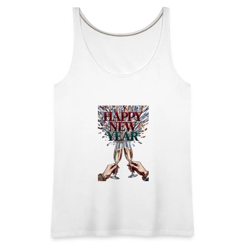 Toasting Hands T-Shirt Confetti Shower Premium - Women's Premium Tank Top