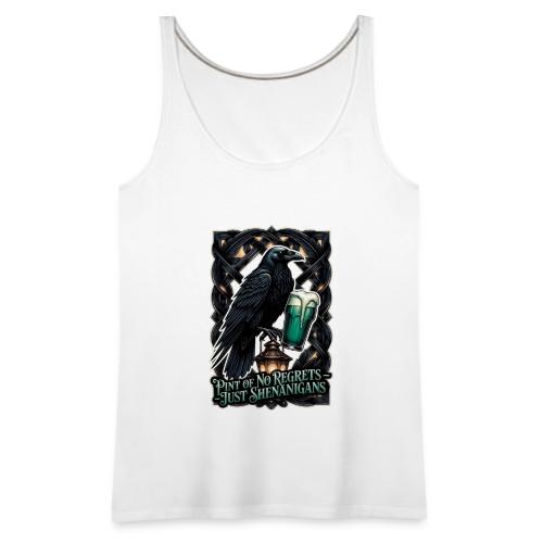 Sarcastic Raven Shenanigans Tee - Women's Premium Tank Top
