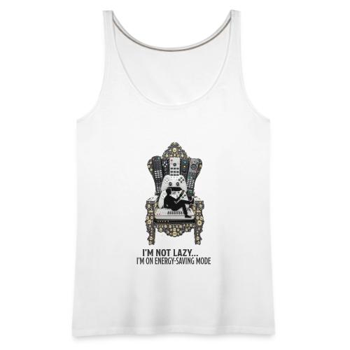 Remote Throne Procrastinator T Shirt, Dad Gift - Women's Premium Tank Top