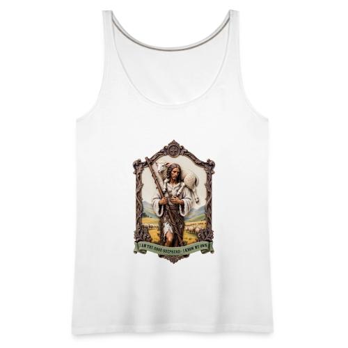 I Am The Good Shepherd T Shirt, Christian Gift - Women's Premium Tank Top
