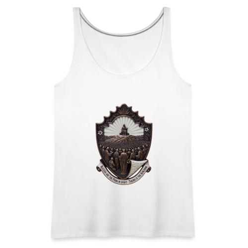 Sermon on the Mount T Shirt, Christian Faith Gift - Women's Premium Tank Top