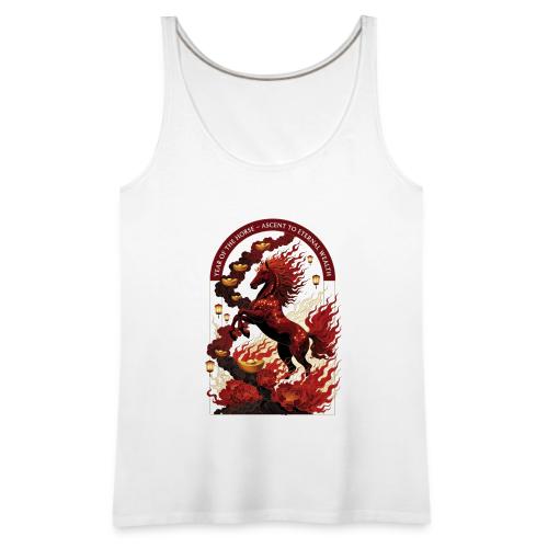 Year of the Horse Rise T Shirt,Lunar New Year Gift - Women's Premium Tank Top