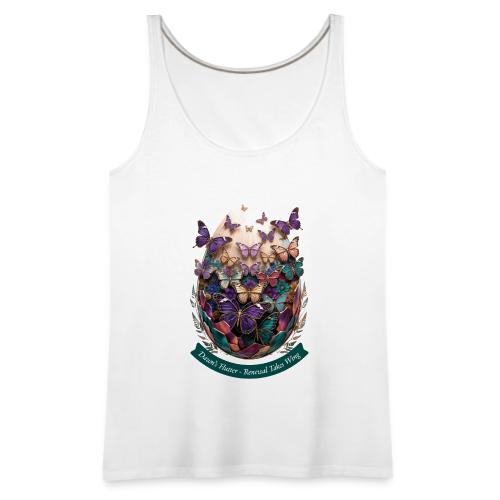 Easter Dawn's Flutter Butterfly T Shirt, Gift - Women's Premium Tank Top
