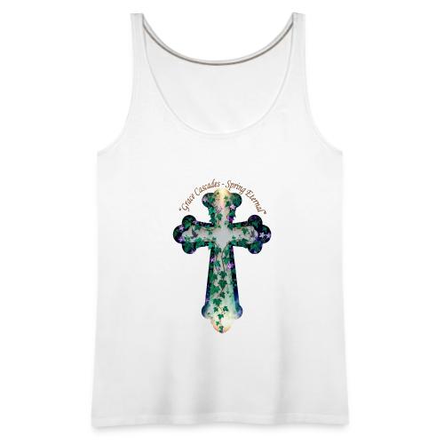 Easter Grace Cascades Eternal T Shirt, Mercy Gift - Women's Premium Tank Top