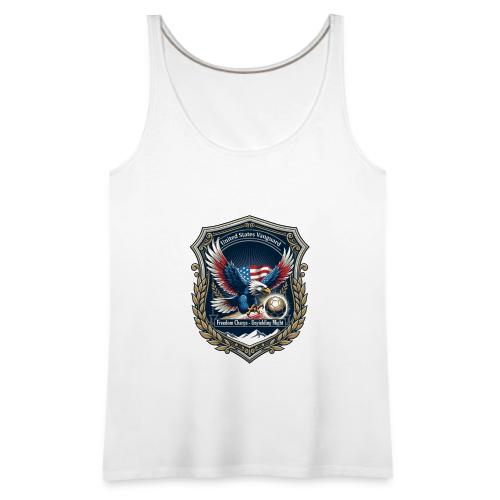 USA Eagle Vanguard T-Shirt,American Flag PrideGift - Women's Premium Tank Top