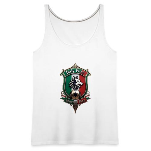 Italy heritage Wolf Fury Tee, Pride Badge Gift - Women's Premium Tank Top