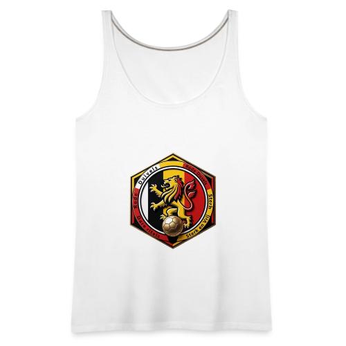Belgium Lion Valor T-Shirt, Belgian Pride Gift - Women's Premium Tank Top