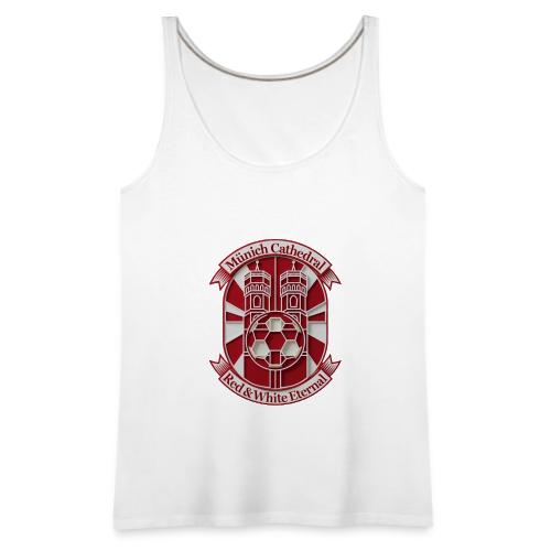 Munich Cathedral T Shirt, German Football Fan Gift - Women's Premium Tank Top