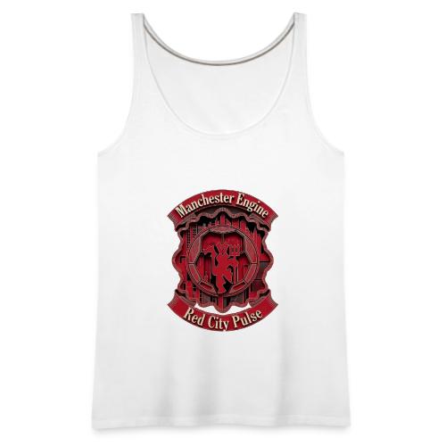 Red Manchester T Shirt, Red Soccer City Pride Gift - Women's Premium Tank Top