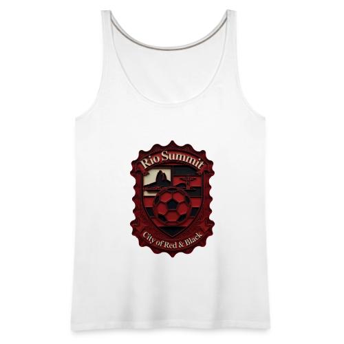 Flamengo Scarlet Summit T-Shirt, Football Gift - Women's Premium Tank Top