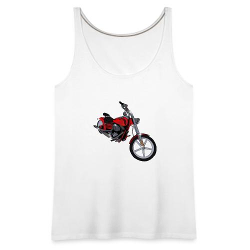 Motorcycle red - Women's Premium Tank Top