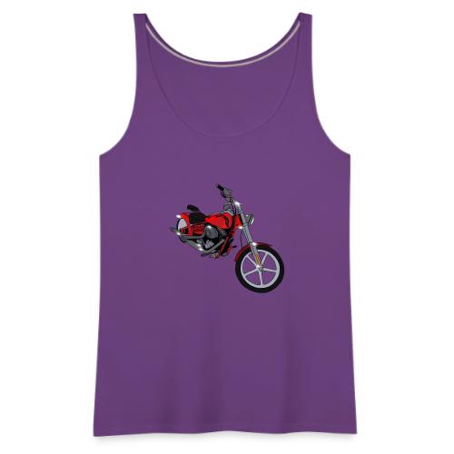 Motorcycle red - Women's Premium Tank Top