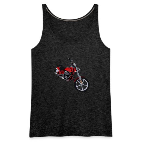Motorcycle red - Women's Premium Tank Top