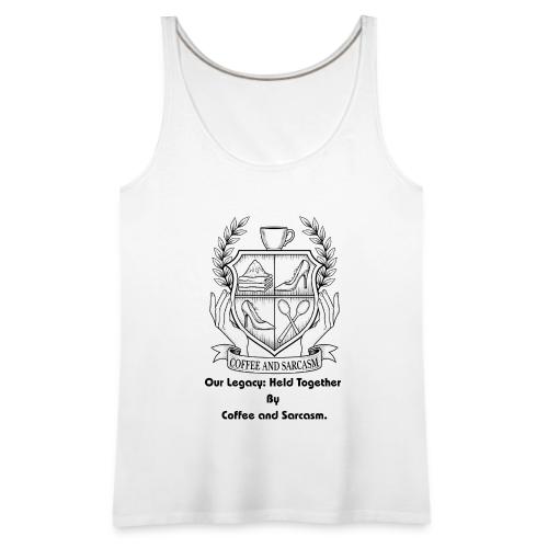 Sarcastic Mom T-Shirt, Mug - Women's Premium Tank Top