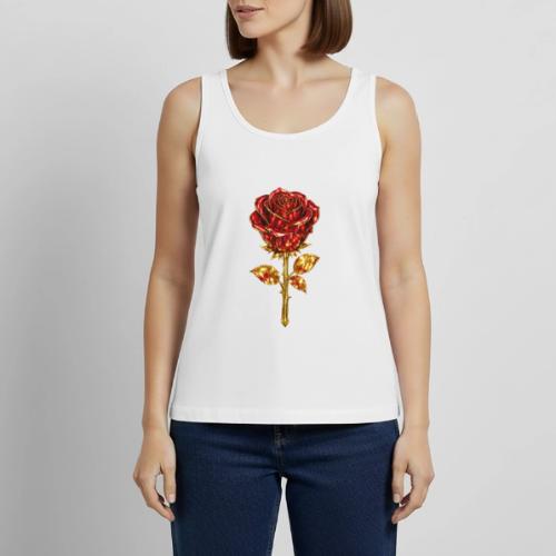 Golden Rose - Women's Premium Tank Top