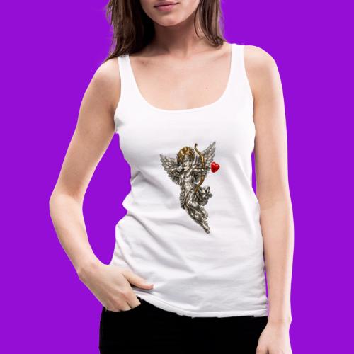 Metallic Cupid - Women's Premium Tank Top