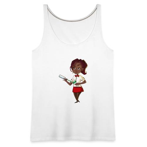Basha the Bartender - Women's Premium Tank Top