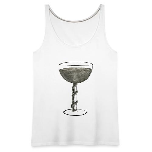 Wine glass - Women's Premium Tank Top