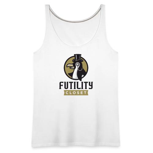 Futility Closet Logo - Color - Women's Premium Tank Top