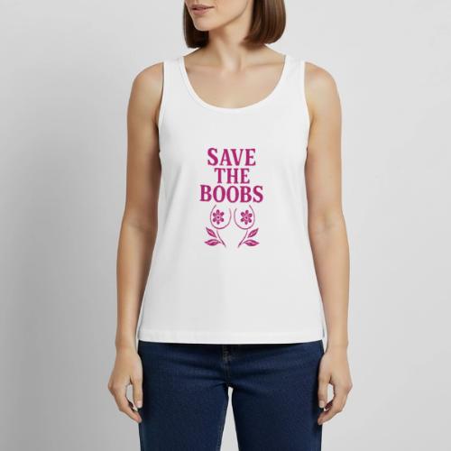 Save the boobs! - Women's Premium Tank Top
