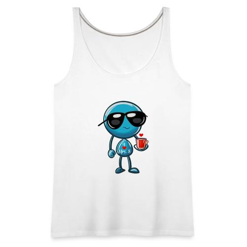 Smoon_I love Mrs S_Blue - Women's Premium Tank Top